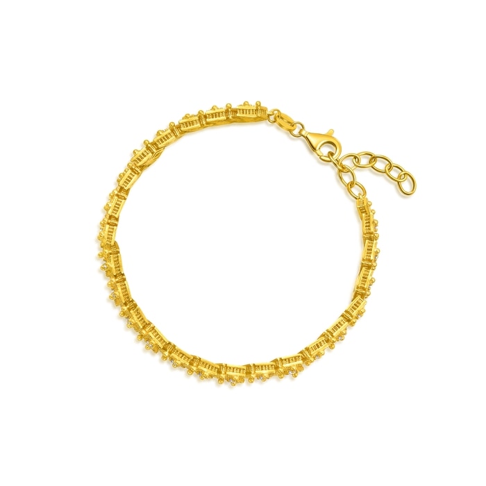 999黃金 手鍊 | 周生生珠寶 | Cultural Blessings 「文化祝福」 | 95901B - 4