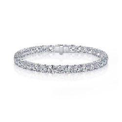 'Classics' 18K White Gold Diamond Bracelet