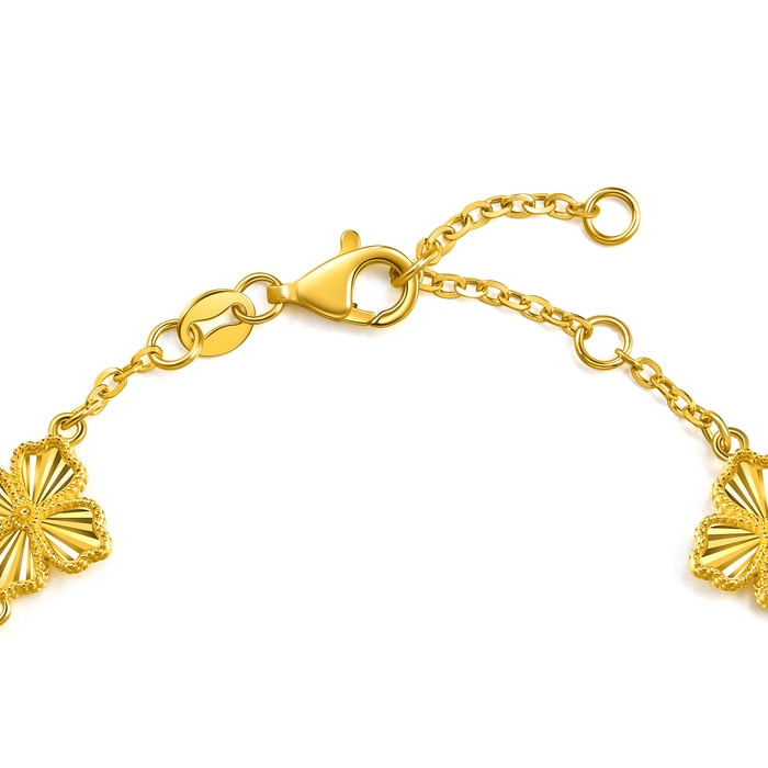 Solid Gold Bracelet | Chow Sang Sang Jewellery | Essence | 95934B - 5
