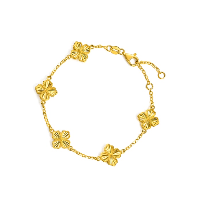 Solid Gold Bracelet | Chow Sang Sang Jewellery | Essence | 95934B - 1