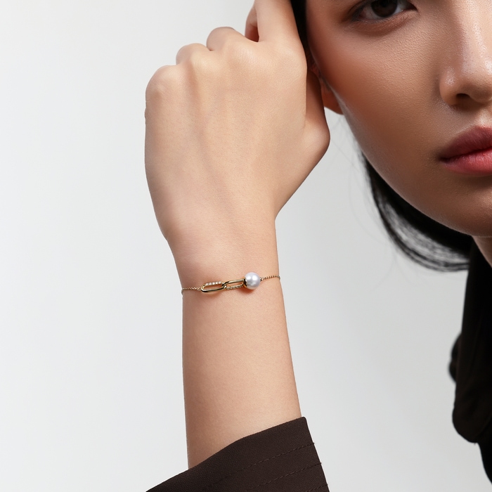 18K黃色黃金 手鍊 | 周生生珠寶 | 96105B - 2