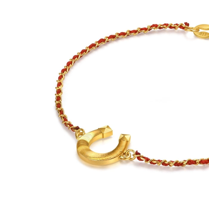 999黃金 手鍊 | 周生生珠寶 | Essence「永」 | 96140B - 3