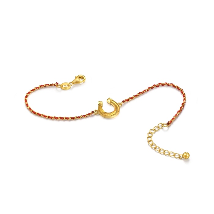 999黃金 手鍊 | 周生生珠寶 | Essence「永」 | 96140B - 5