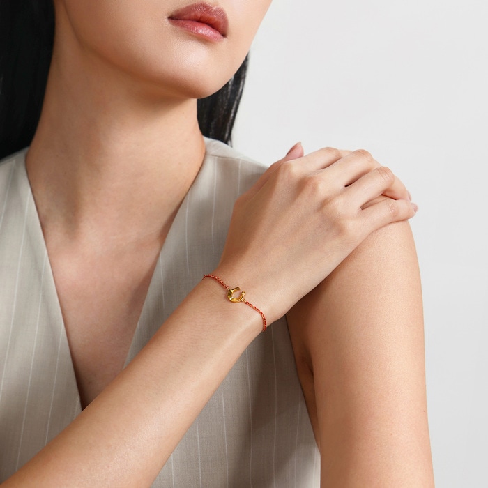 Solid Gold Bracelet | Chow Sang Sang Jewellery | Essence | 96140B - 3