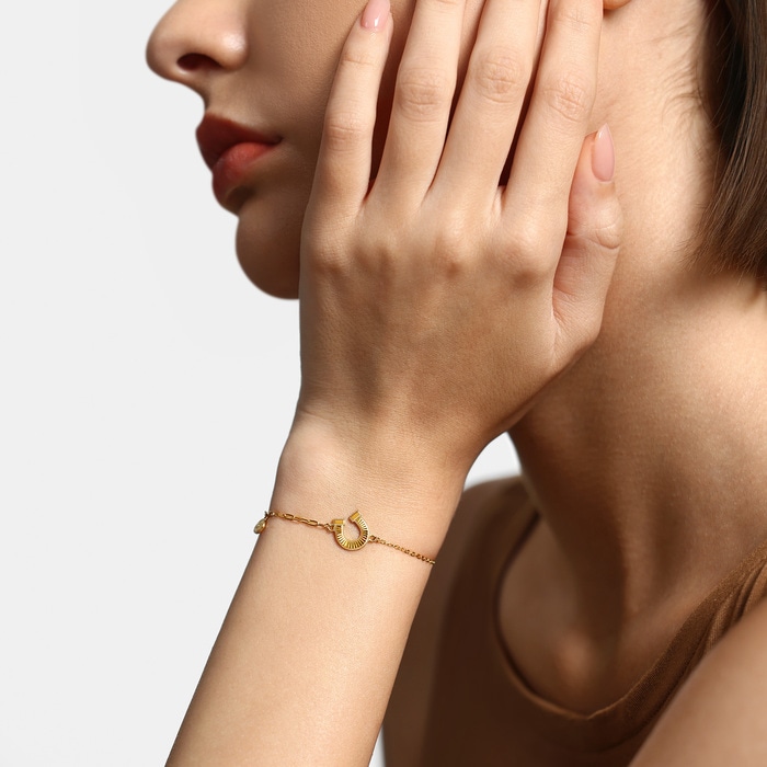 999黃金 手鍊 | 周生生珠寶 | Essence「永」 | 96141B - 2