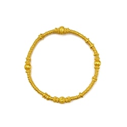 「東方古祖」999.9黃金碎銀子手鍊