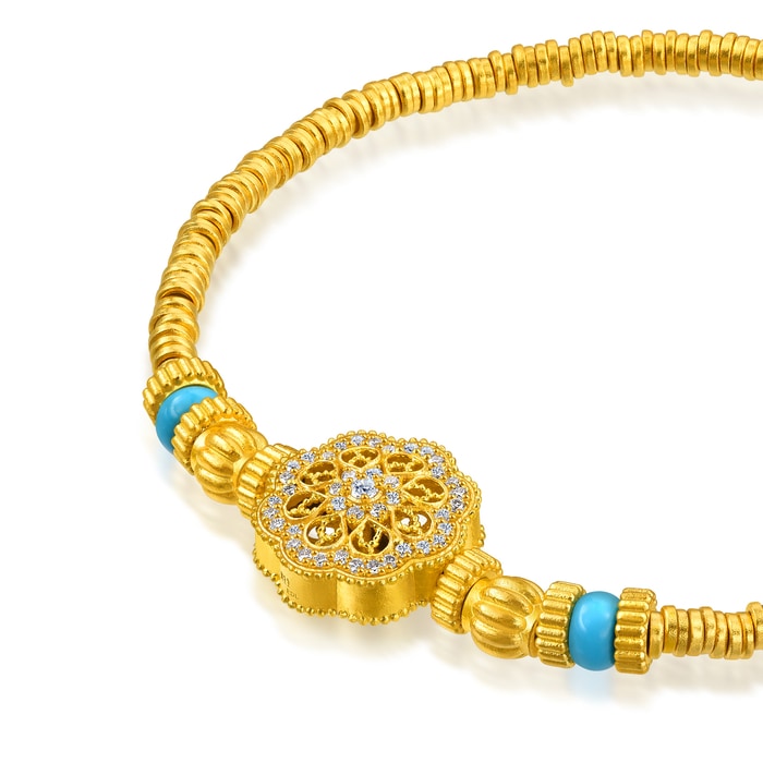 999.9黃金 手鍊 | 周生生珠寶 | Cultural Blessings 「文化祝福」 | 96182B - 5