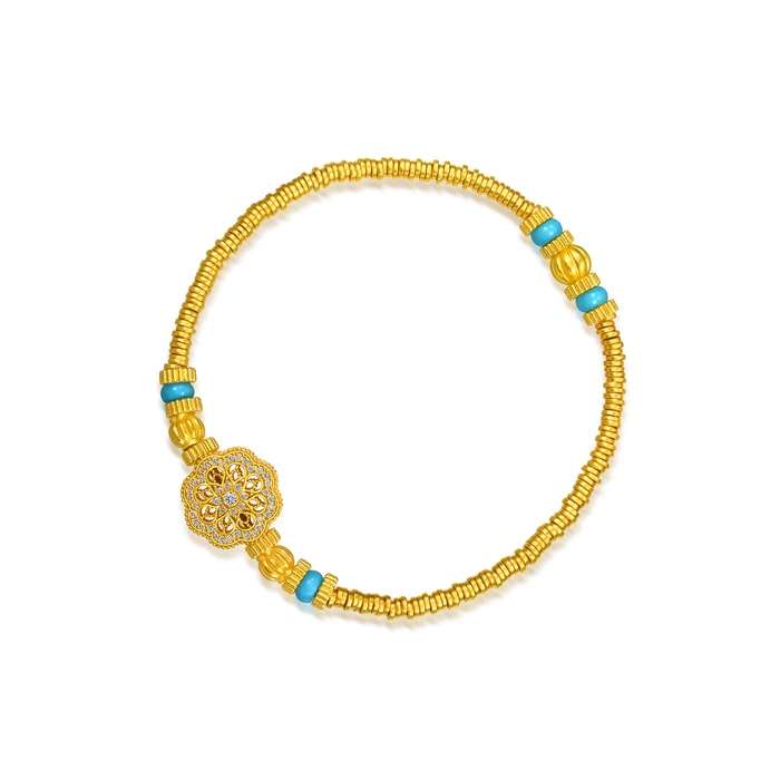 999.9黃金 手鍊 | 周生生珠寶 | Cultural Blessings 「文化祝福」 | 96182B - 4