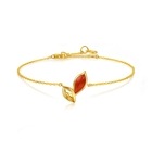 Seedling' 999 Gold Bracelet