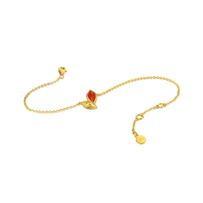 Solid Gold Bracelet | Chow Sang Sang Jewellery | 96183B - 5
