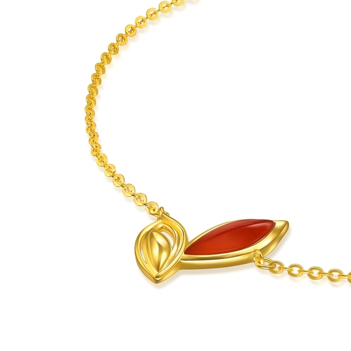 Solid Gold Bracelet | Chow Sang Sang Jewellery | 96183B - 3