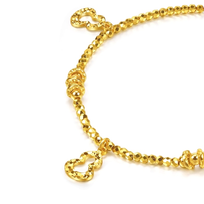 999黃金 手鍊 | 周生生珠寶 | Essence「永」 | 96193B - 2