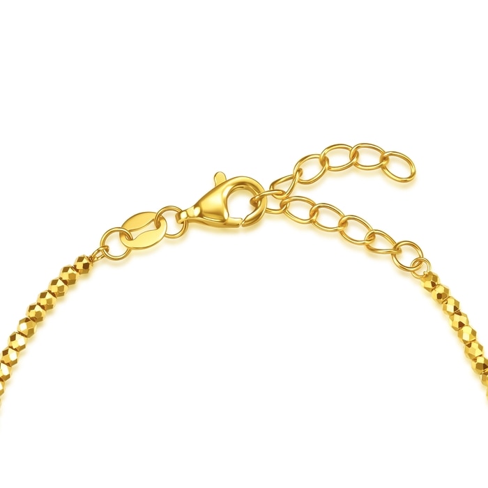999黃金 手鍊 | 周生生珠寶 | Essence「永」 | 96193B - 3