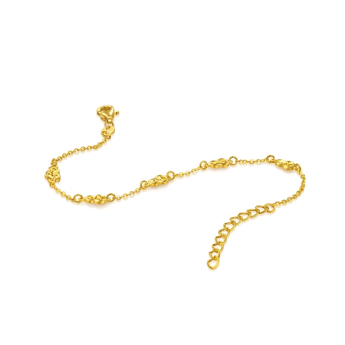 Solid Gold Bracelet | Chow Sang Sang Jewellery | Essence | 96208B - 6