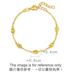 999 Gold Gourd Bracelet