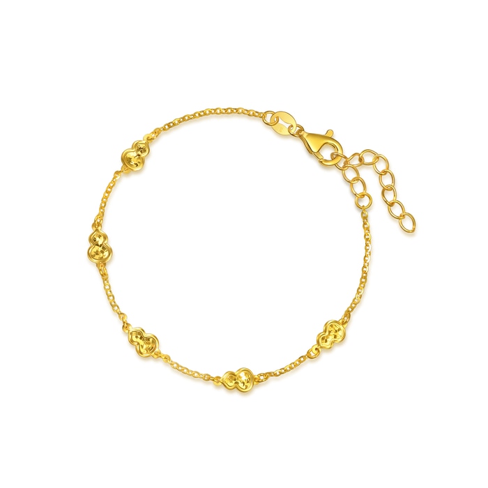 Solid Gold Bracelet | Chow Sang Sang Jewellery | Essence | 96208B - 1