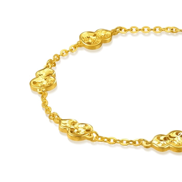 Solid Gold Bracelet | Chow Sang Sang Jewellery | Essence | 96209B - 4