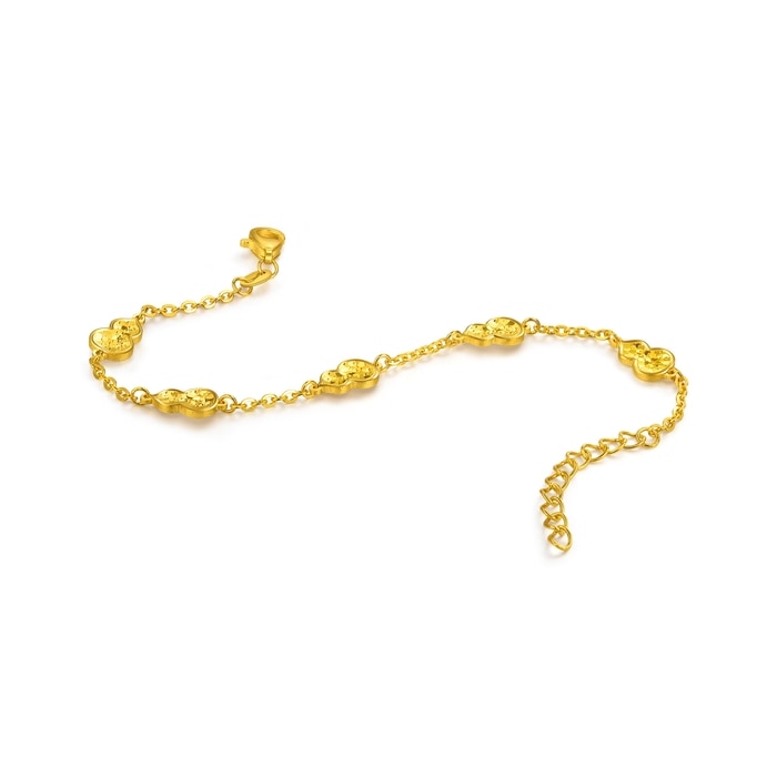 Solid Gold Bracelet | Chow Sang Sang Jewellery | Essence | 96209B - 6