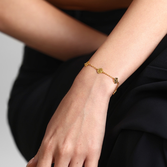 999黃金 手鍊 | 周生生珠寶 | Essence「永」 | 96222B - 2