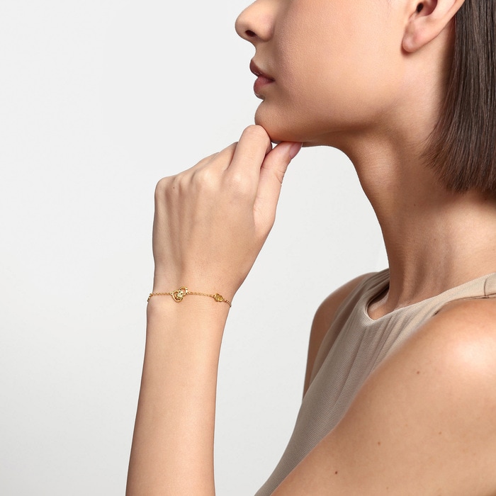 Solid Gold Bracelet | Chow Sang Sang Jewellery | Essence | 96249B - 3