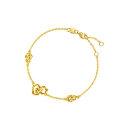 999 Gold Gourd Bracelet