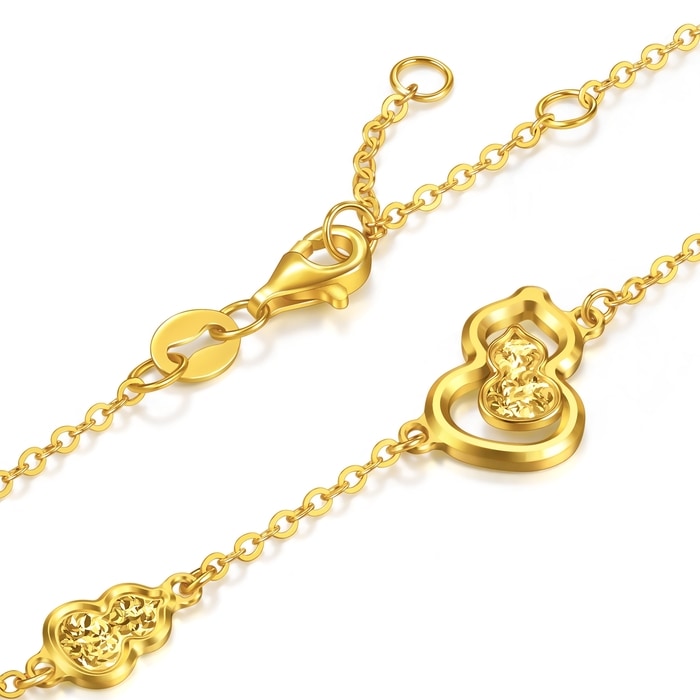 999黃金 手鍊 | 周生生珠寶 | Essence「永」 | 96249B - 6