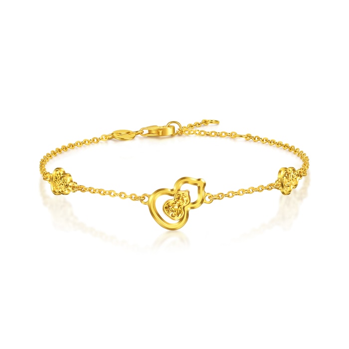 Solid Gold Bracelet | Chow Sang Sang Jewellery | Essence | 96249B - 4