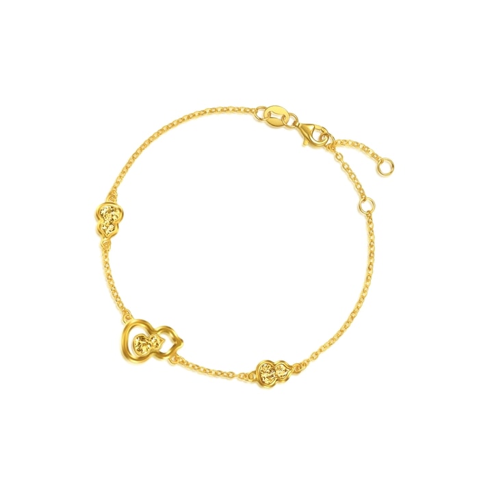 999黃金 手鍊 | 周生生珠寶 | Essence「永」 | 96249B - 1