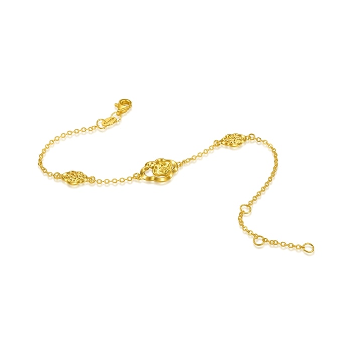 Solid Gold Bracelet | Chow Sang Sang Jewellery | Essence | 96250B - 7