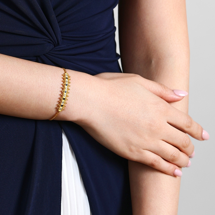 Solid Gold Bracelet | Chow Sang Sang Jewellery | 96362B - 2