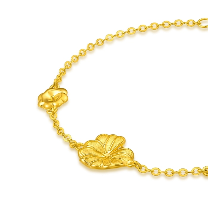 Solid Gold Bracelet | Chow Sang Sang Jewellery | 96415B - 3