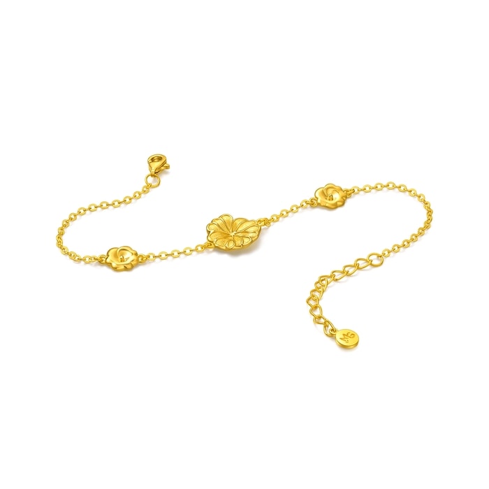 Solid Gold Bracelet | Chow Sang Sang Jewellery | 96415B - 5