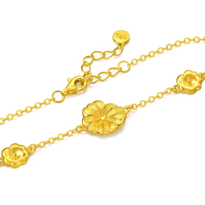 Solid Gold Bracelet | Chow Sang Sang Jewellery | 96415B - 4
