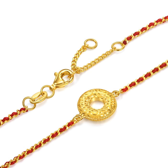 Solid Gold Bracelet | Chow Sang Sang Jewellery | Essence | 96433B - 6