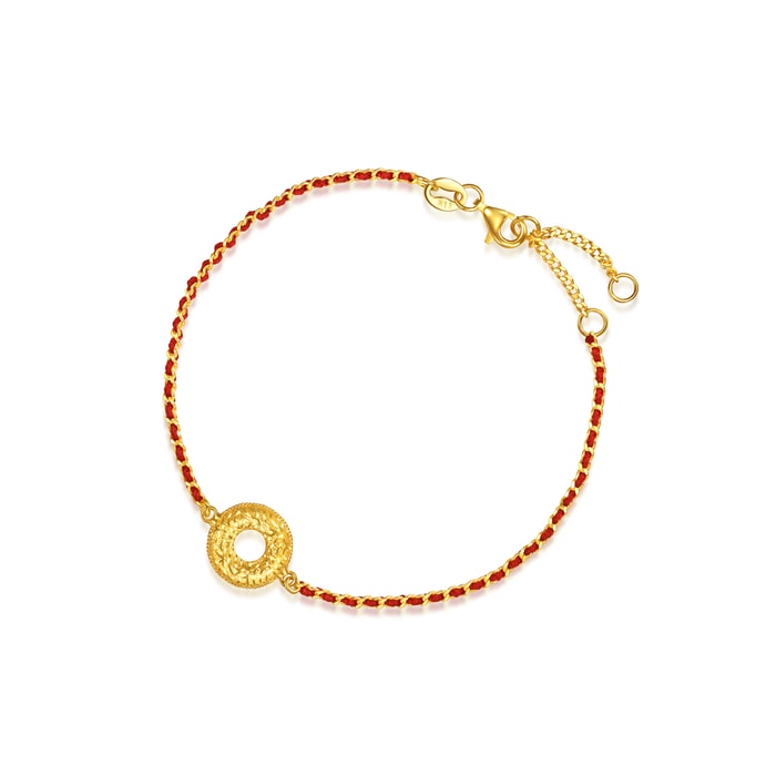 Solid Gold Bracelet | Chow Sang Sang Jewellery | Essence | 96433B - 4