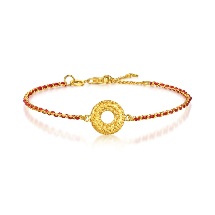 Solid Gold Bracelet | Chow Sang Sang Jewellery | Essence | 96433B - 1