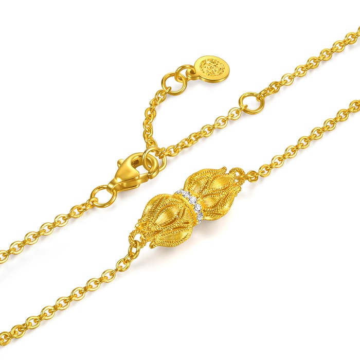 Solid Gold Bracelet | Chow Sang Sang Jewellery | Cultural Blessings | 96469B - 4