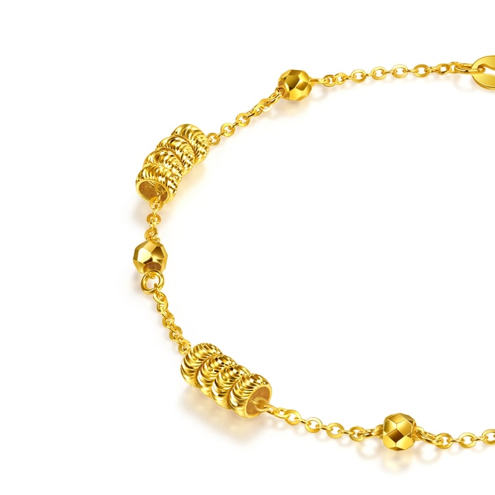 Solid Gold Bracelet | Chow Sang Sang Jewellery | Essence | 96763B - 2