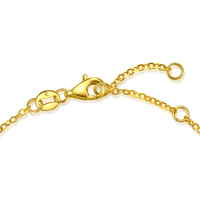 Solid Gold Bracelet | Chow Sang Sang Jewellery | Essence | 96763B - 3