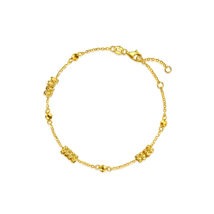 Solid Gold Bracelet | Chow Sang Sang Jewellery | Essence | 96763B - 1