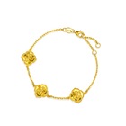999 Gold Goat Bracelet