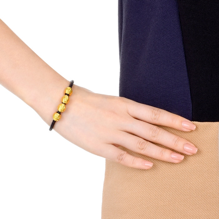 999黃金 串飾 | 周生生珠寶 | Charme | 87637C - 2