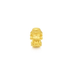 'Blessings & Culture' 999 Gold Guan Yin Charm