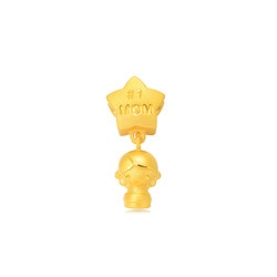 'Fairytales' 999 'MOM' Gold Charm