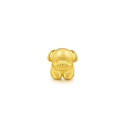 'Wonderland' 999 Gold Puppy Charm