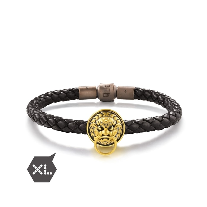 Charme - 'Noir' 999 Gold Lionhead Charm | 90011C(1 cm/~0.078
