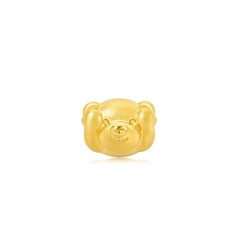 'Cute & Pets' 999 Gold “Three-No Bears”Charm
