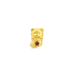  'Fantasy' 999 Gold Teddy Bear Charm
