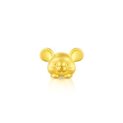 Cute & Pets' 999 Gold Mouse Charm