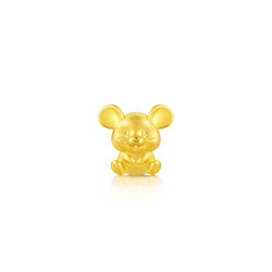 'Cute & Pets' 999 Gold Mouse Charm